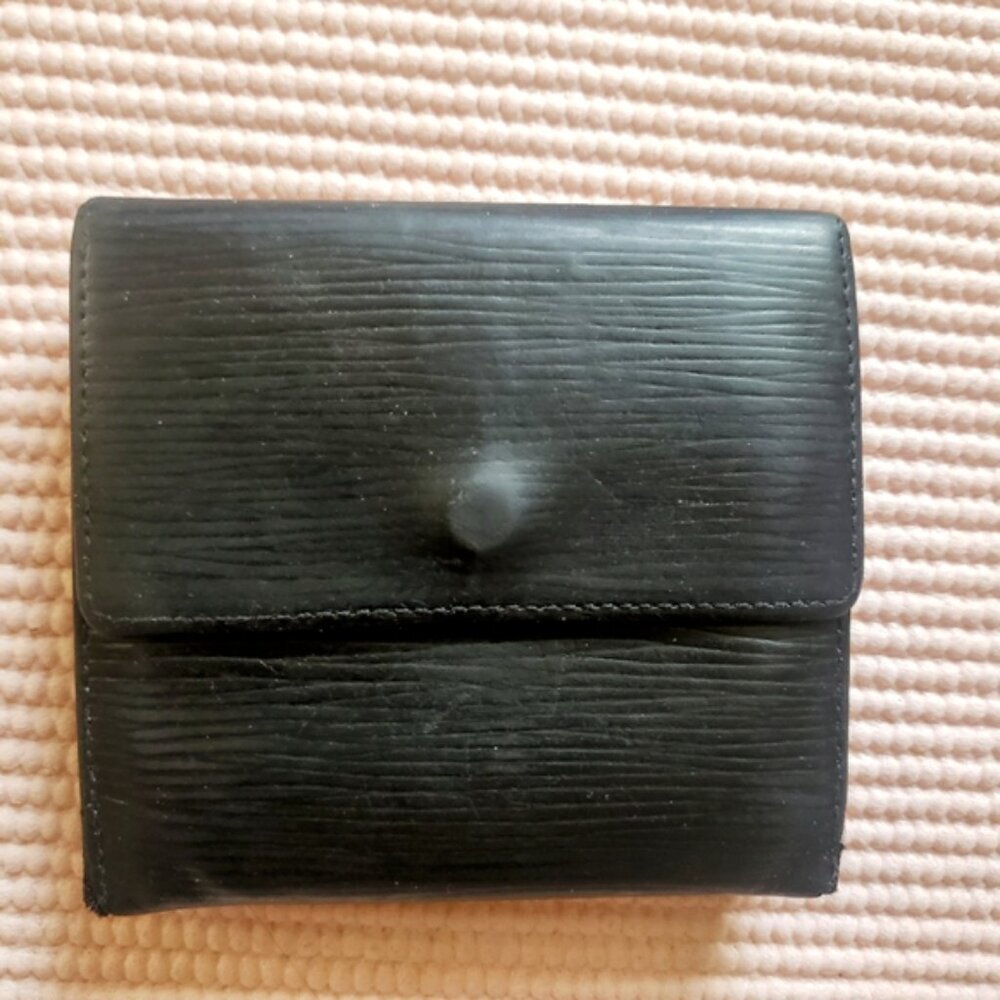 Louis Vuitton Epi Elise Wallet - Black - Picture 3 of 16